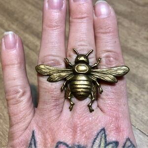 Adjustable Bumblebee Ring! Vintage Art Nouveau Style! New With Tags! 🐝🐝🐝